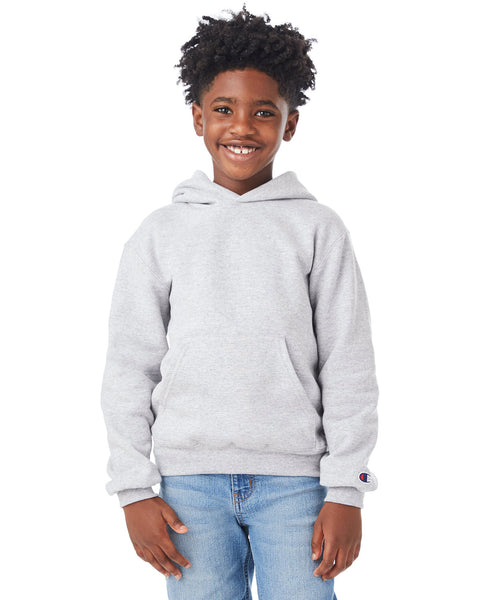 Champion S790 Youth Double Dry Eco Pullover Hooded Sweatshirt