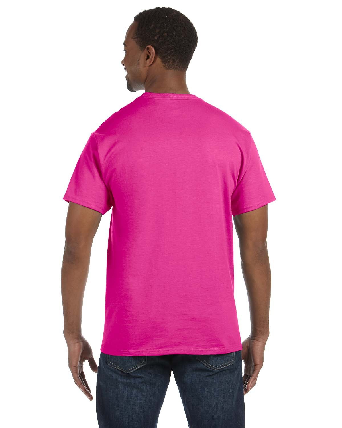 Jerzees 29M Dri-Power 50/50 T-Shirt - Cyber Pink L