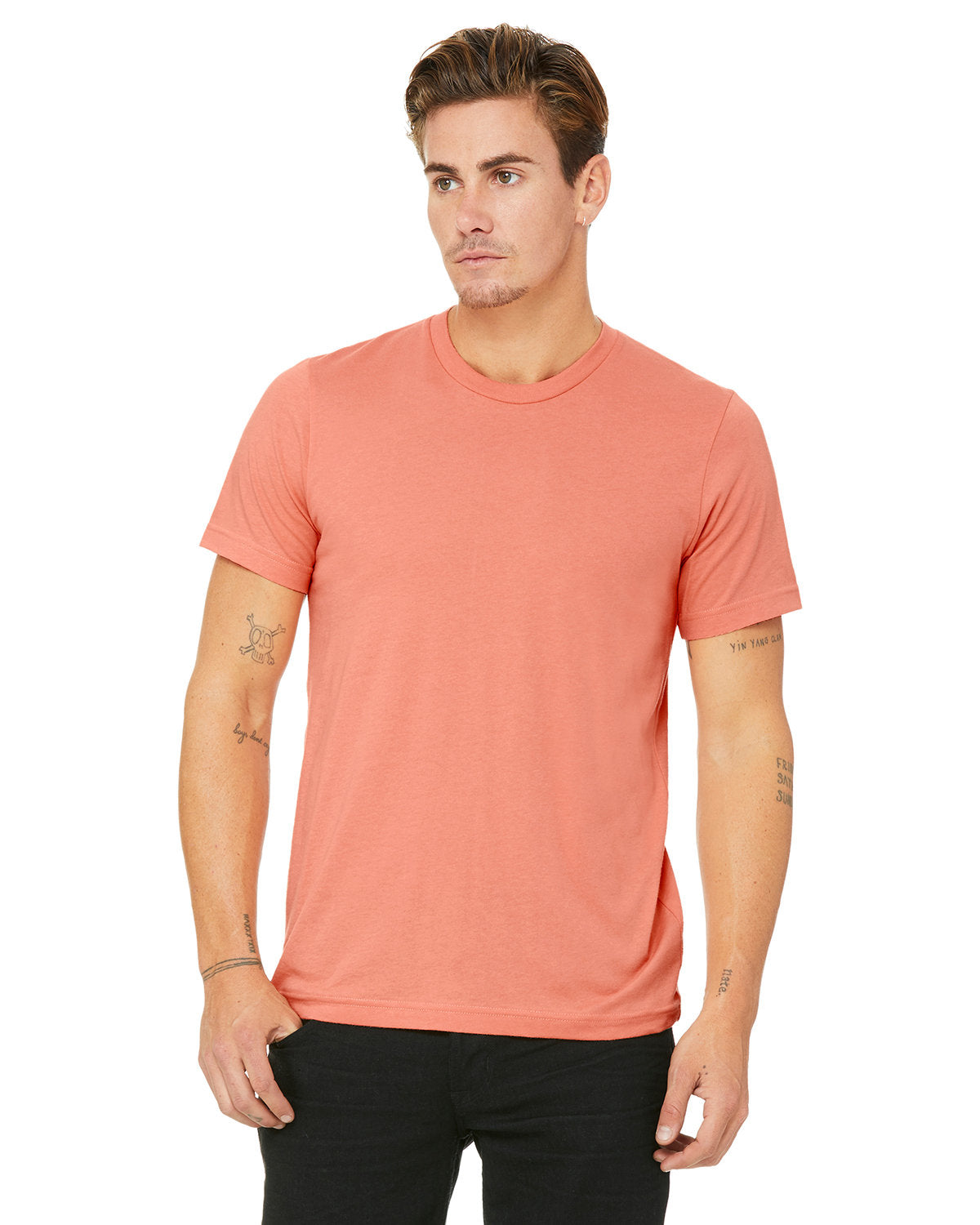 Adult Polyester Shirt: Crew Neck - Soft Polyester Blank Apparel for Su