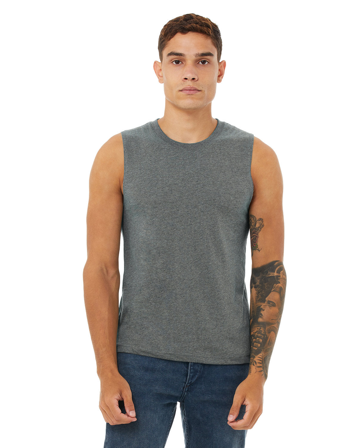 Bella + Canvas 3483 Unisex Jersey Muscle Tank – Shirts In Bulk