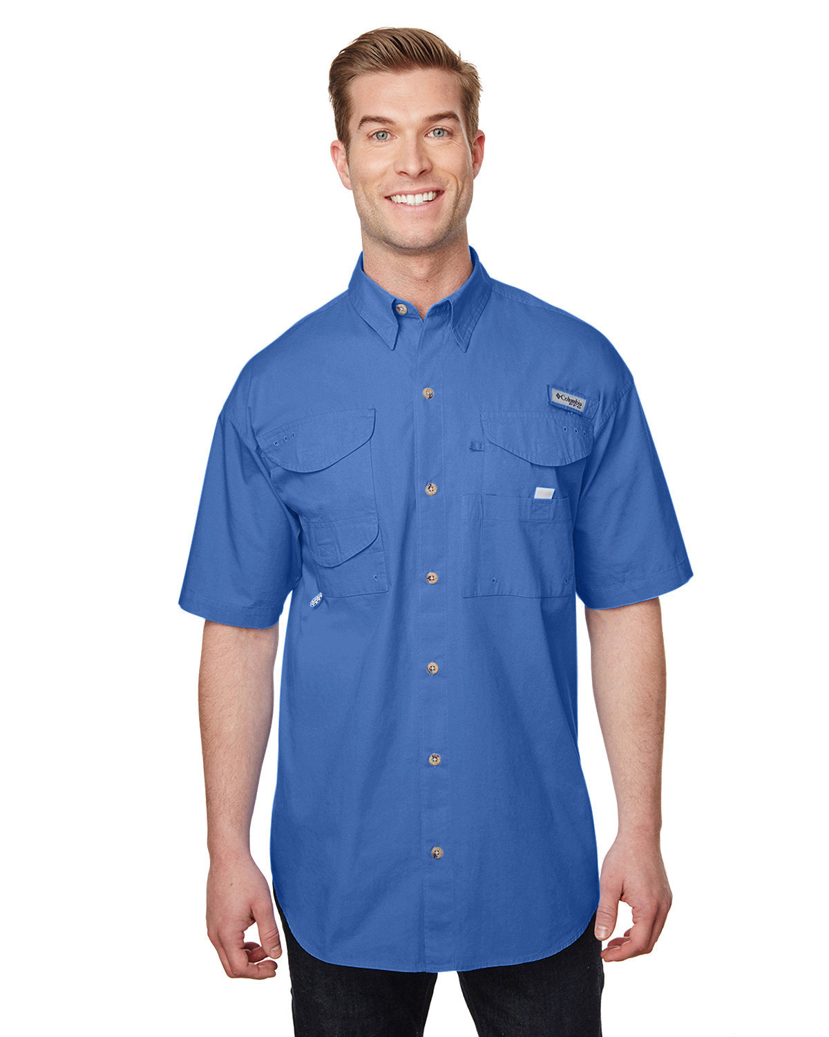 Columbia 7130 Men's Bonehead Short-Sleeve Shirt – Shirts In Bulk