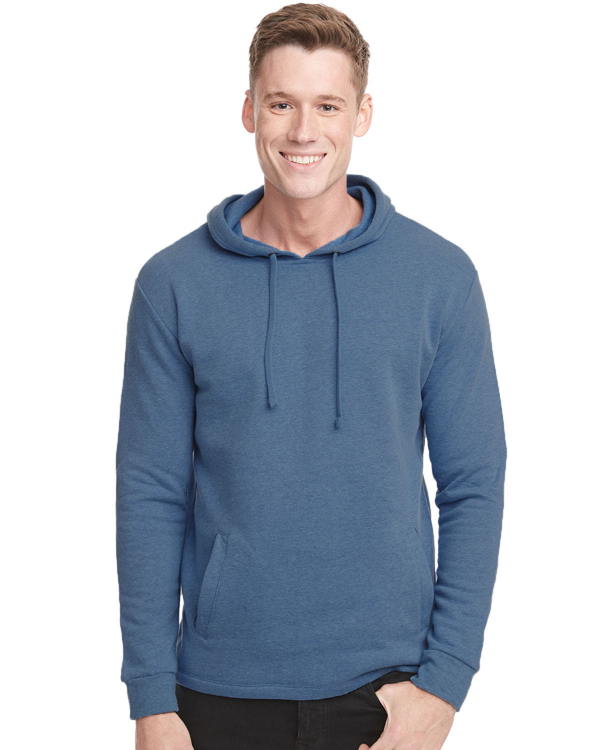 Next Level Adult PCH Pullover Hoody XS HEATHER BLACK at