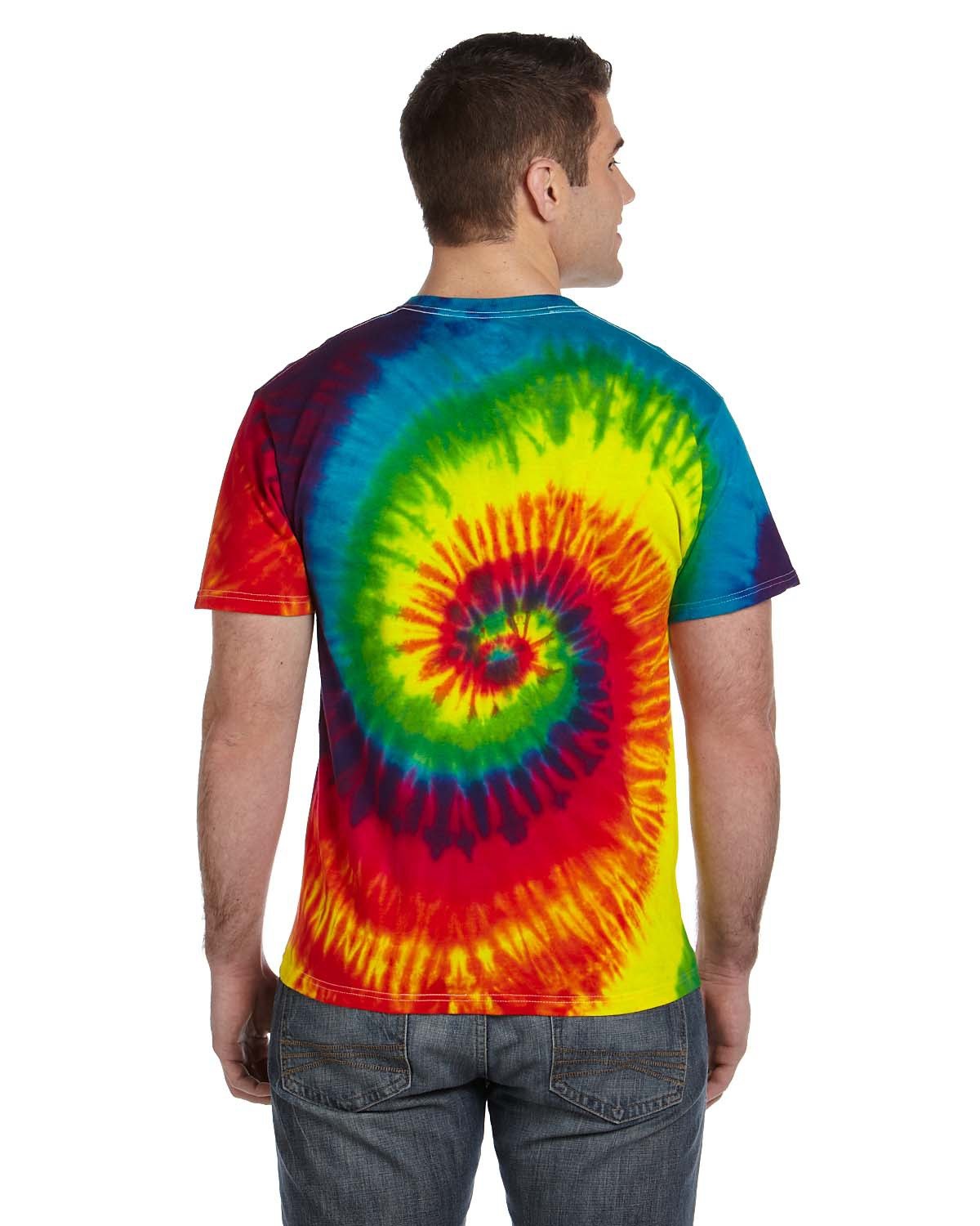 Tie-Dye Adult 5.4 oz., 100% Cotton T-Shirt