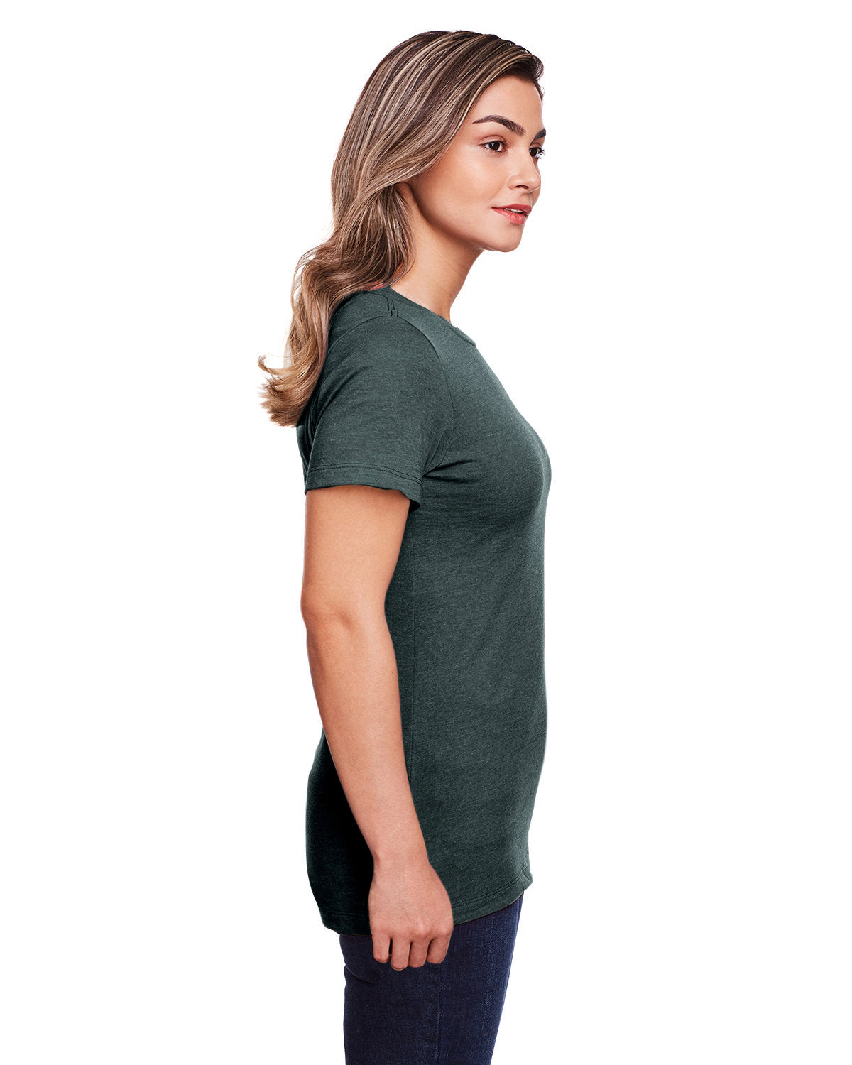 Gildan - Softstyle Women's CVC T-Shirt - 67000L - Dusty Rose - Size: L 